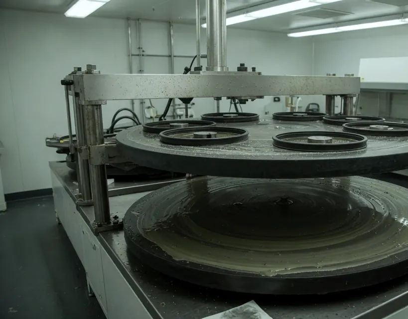 Machine lapping reference